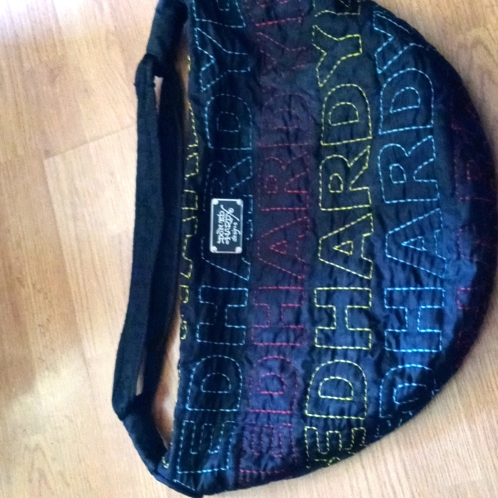 ED*DON HARDY DESIGNS OVERNIGHT SACHEL BAG
